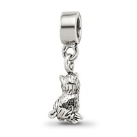 Kids Collection Sterling Silver Cat Dangle Reflections Bead view 5
