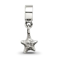 Kids Collection Sterling Silver Star Dangle Reflections Bead view 4