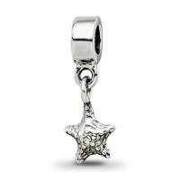Kids Collection Sterling Silver Star Dangle Reflections Bead view 1