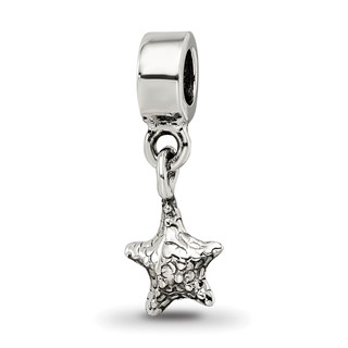Kids Collection Sterling Silver Star Dangle Reflections Bead