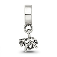 Kids Collection Sterling Silver Pony Dangle Reflections Bead view 4
