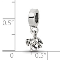 Kids Collection Sterling Silver Pony Dangle Reflections Bead view 3