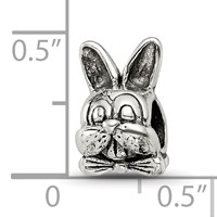 Sterling Silver Reflections Easter Bunny Bead view 5