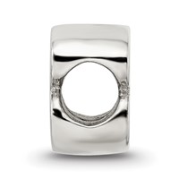 Sterling Silver Reflections Letter B Script Bead view 2