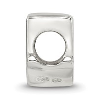 Sterling Silver Reflections Letter Y Script Bead view 2