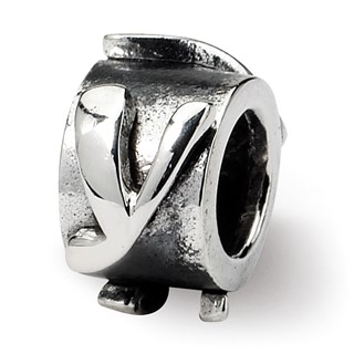 Sterling Silver Reflections Letter Y Message Bead