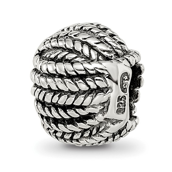 Sterling silver Reflections Ball of Yarn Bead