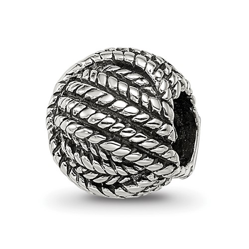Sterling Silver Reflections Ball of Yarn Bead