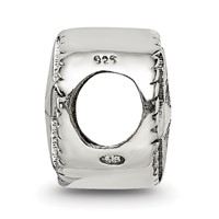 Sterling Silver Reflections Antiqued Star Bead view 2