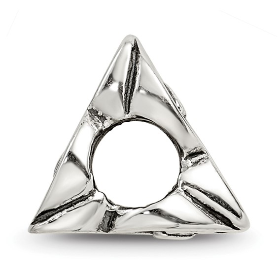 Sterling Silver Reflections Number with a small Heart Beads