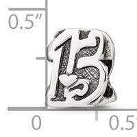 Sterling Silver Reflections Sweet 15 Bead view 4