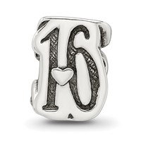 Sterling Silver Reflections Sweet 16 Bead view 3