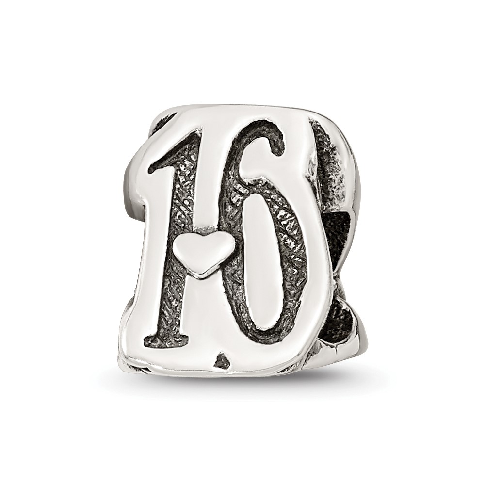 Sterling Silver Reflections Sweet 16 Bead