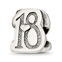 Sterling Silver Reflections Sweet 18 Bead view 1