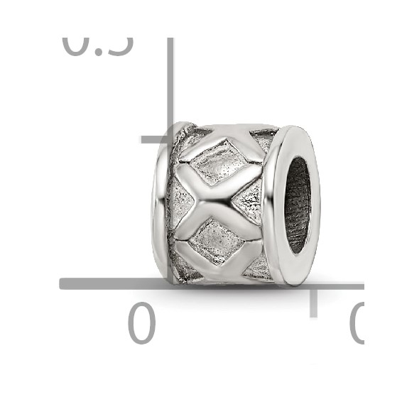 Sterling Silver Reflections X Bali Bead