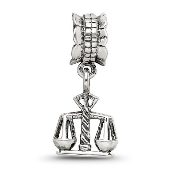 Sterling Silver Reflections Justice Dangle Bead