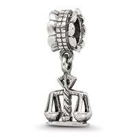 Sterling Silver Reflections Justice Dangle Bead view 1
