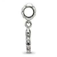 Sterling Silver Reflections Fleur De Lis Dangle Bead view 2