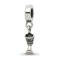 Sterling Silver Reflections Nefertiti Dangle Bead view 5
