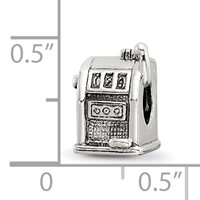 Sterling Silver Reflections Slot Machine Bead view 4