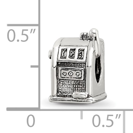 Sterling Silver Reflections Slot Machine Bead