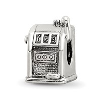 Sterling Silver Reflections Slot Machine Bead view 1