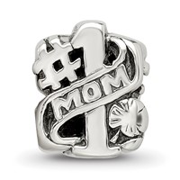 Sterling Silver Reflections #1 Mom Bead view 4