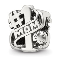 Sterling Silver Reflections #1 Mom Bead view 1