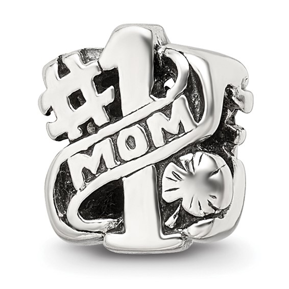 Sterling Silver Reflections #1 Mom Bead