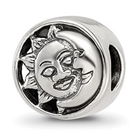 Sterling Silver Reflections Sun Moon Bead view 1