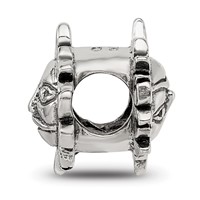 Sterling Silver Reflections Sun Bead view 2