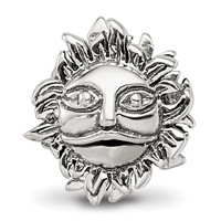 Sterling Silver Reflections Sun Bead view 5