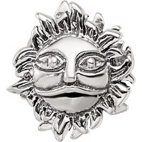 Sterling Silver Reflections Sun Bead view 3