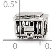 Sterling Silver Reflections Streetcar Bead view 5