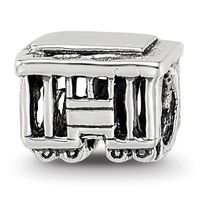 Sterling Silver Reflections Streetcar Bead view 1