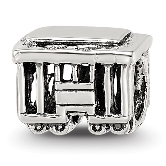 Sterling Silver Reflections Streetcar Bead