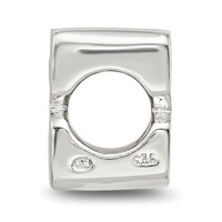 Sterling Silver Reflections Number 3 Bead view 2