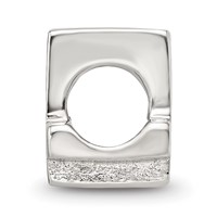 Sterling Silver Reflections Number 4 Bead view 2