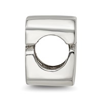 Sterling Silver Reflections Number 6 Bead view 2