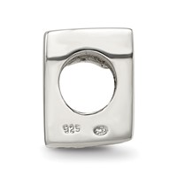 Sterling Silver Reflections Number 7 Bead view 2