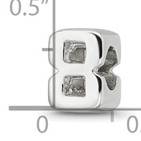 Sterling Silver Reflections Number 8 Bead view 4