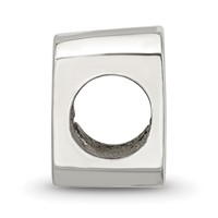 Sterling Silver Reflections Number 9 Bead view 2