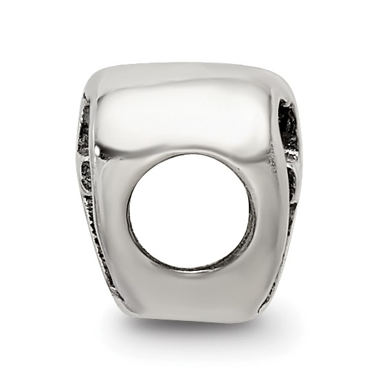 Sterling Silver Reflections Kids Heart w/Cross Bead