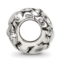 Sterling Silver Reflections Dots Bali Bead view 2