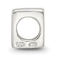 Sterling Silver Reflections Kids Number 1 Bead view 2