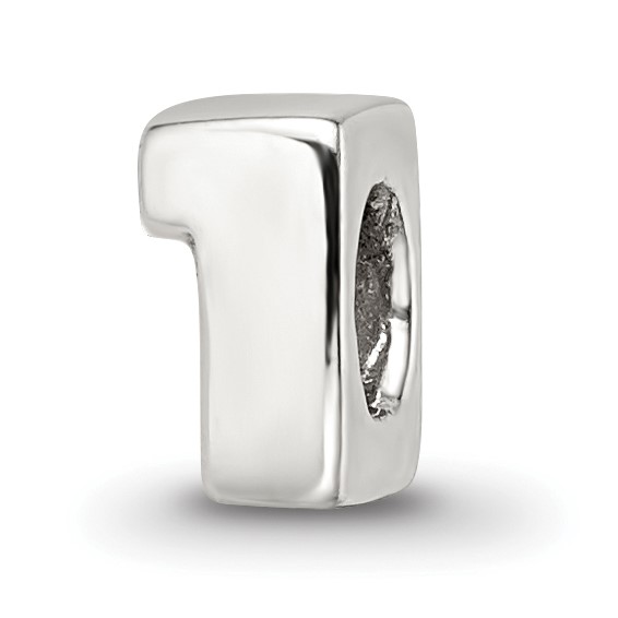 Sterling Silver Reflections Kids Number 1 Bead