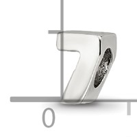 Sterling Silver Reflections Kids Number 7 Bead view 4