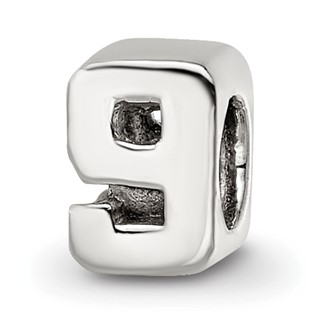 Sterling Silver Reflections Kids Number 9 Bead
