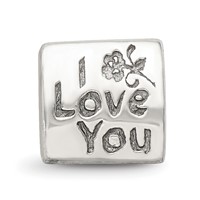 Sterling Silver Reflections Mom Trilogy Bead view 3