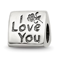 Sterling Silver Reflections Mom Trilogy Bead view 1